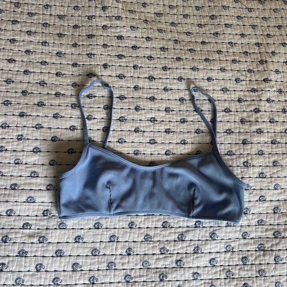 Light blue bathing suit top. - Picture 2 of 3